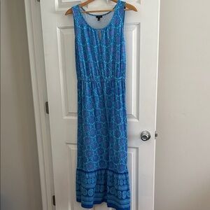 Talbots women size medium summer maxi sundress excellent condition
